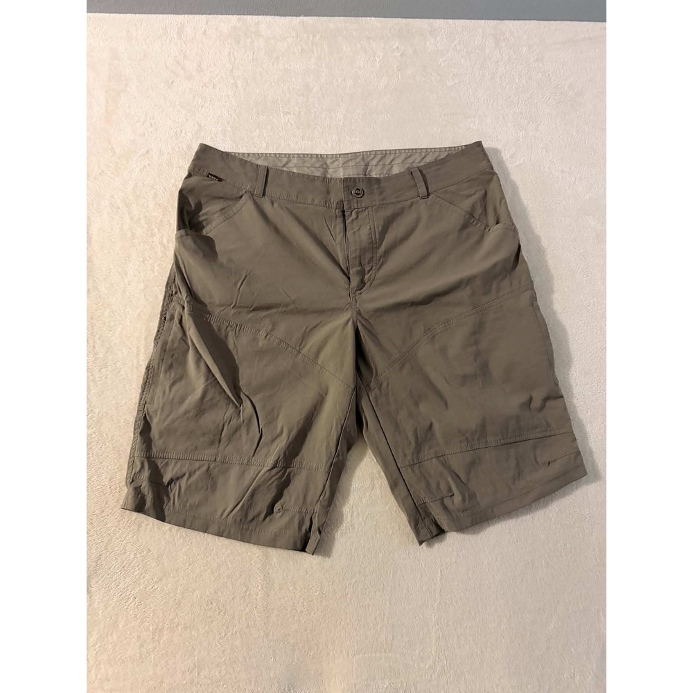 Kuhl Mens 40 Olive Green Cargo Shorts Hiking Outdoor Performance Pockets